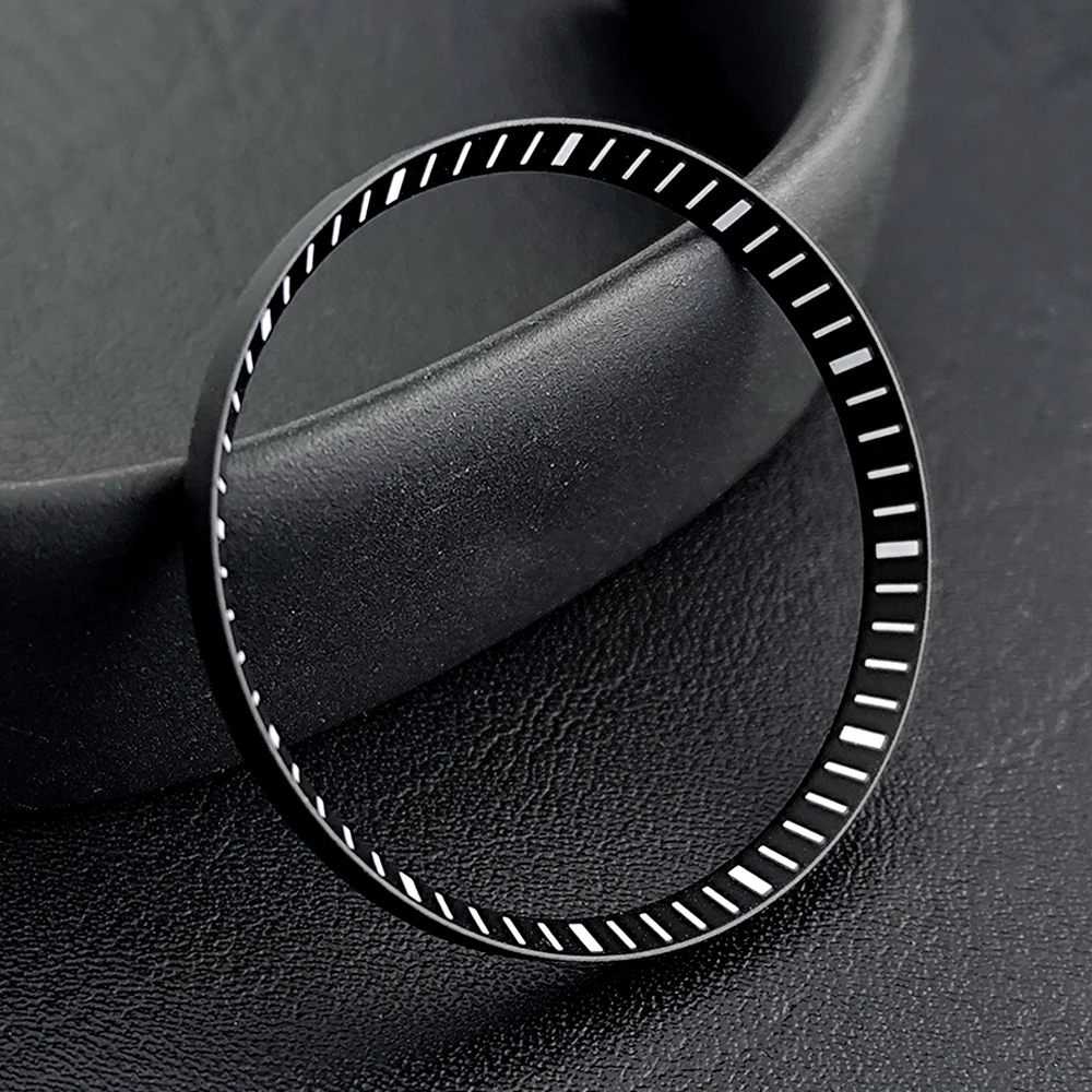 Mod Watch Hochwertiger Kapitelring Passend für NH35 NH36 Uhrengehäuse Ersatz für Kunststoff-/Kupfer-Innenring Größe 30,3*27,3mm Uhrenzubehör – Detail 4