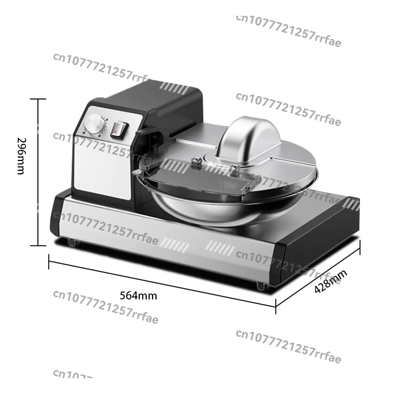 BBQ Wholesale Automatic Multifunctional Electric Vegetable Sauce Stirring Processing Mixed Meat Bowl Cutting Machine Grinder