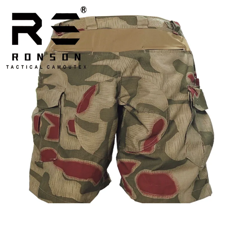 West German Swamp Type 2 Camouflage Tactical Shorts G3 Short pants Wear-resistant Anti-scratch Customized Color