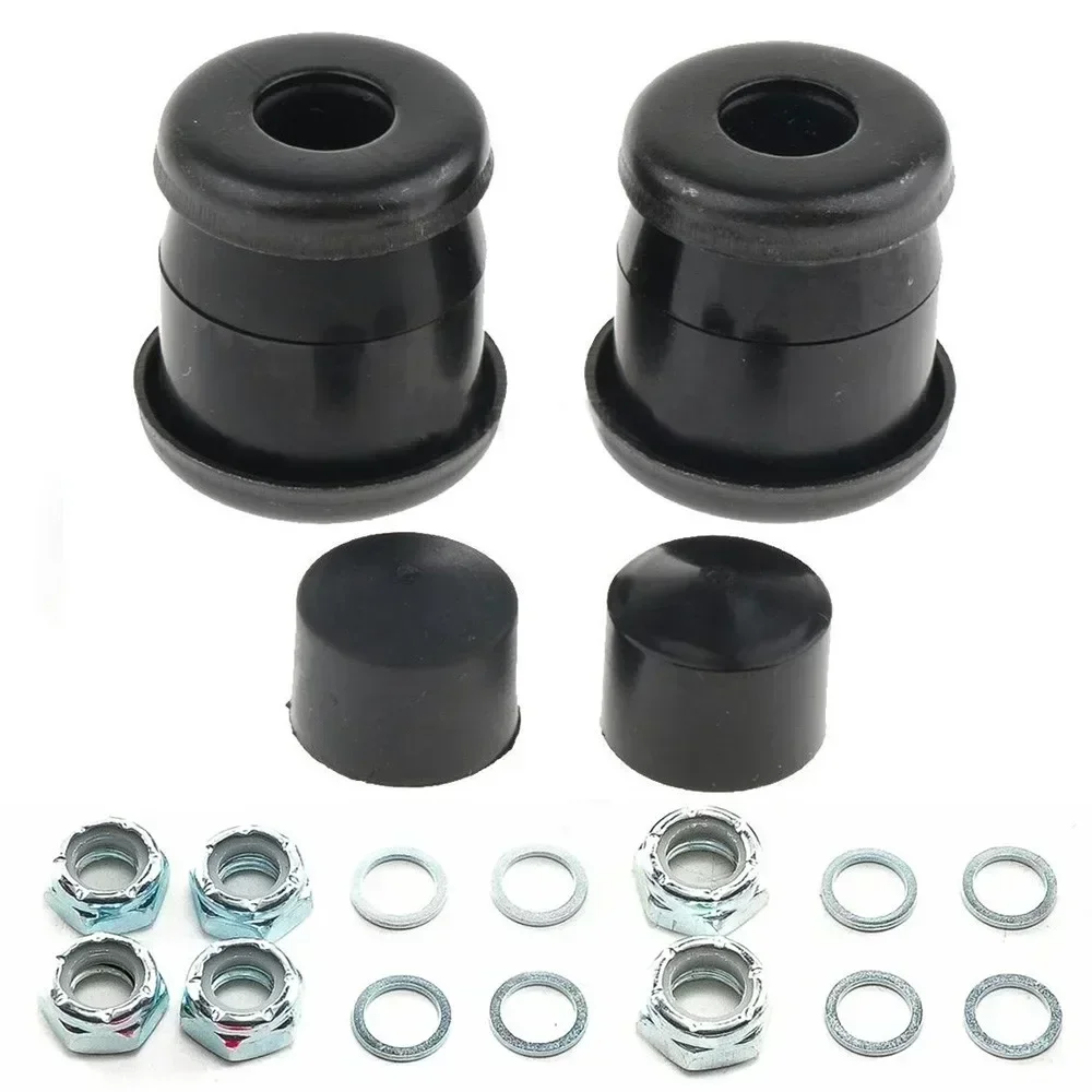 5 Inches Double Rocker Bracket Complete Skateboard Truck Rebuild Kit Hard Bushings Pivot Cups Nuts And Washers