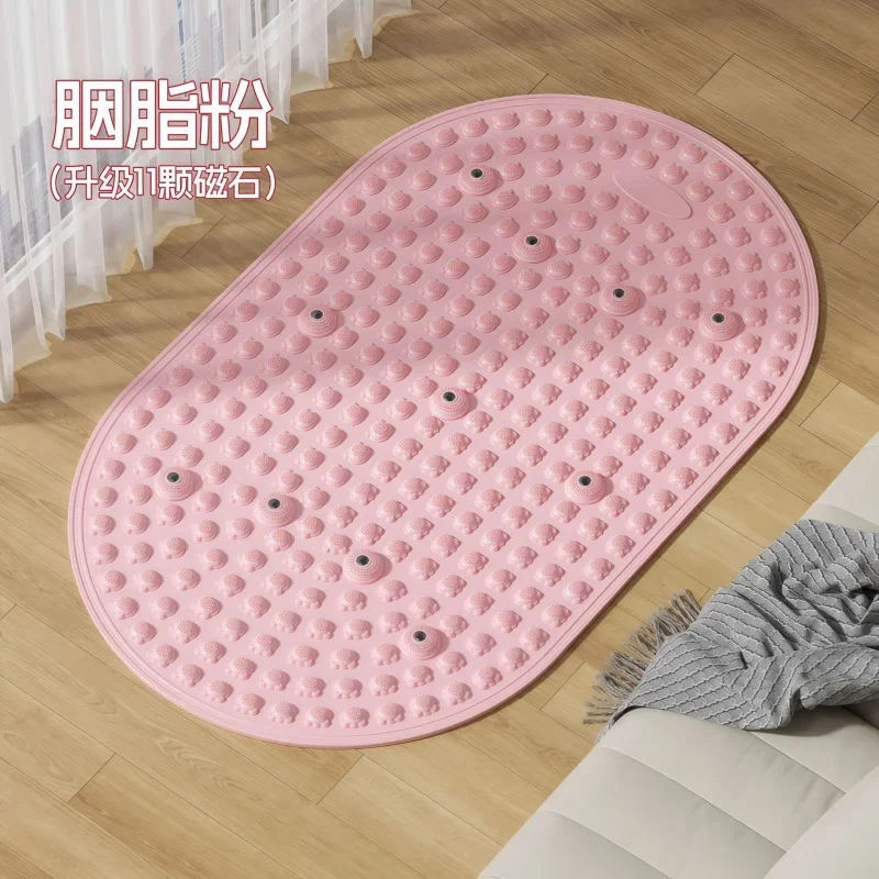 New Arrival Liquid Silicone Foot Acupressure Mat Plantar Meridian Massage Pad Indoor Walking Reflexology Mat for Home Fitness Re view 4