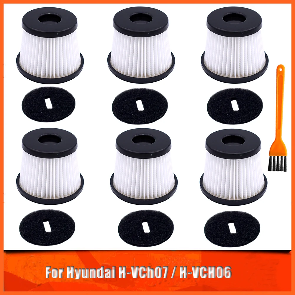 Vacuums HEPA Filter Replacements for Hyundai H-VCH06 h-vch07 Handheld Vacuum Cleaner Filter Parts Accessories