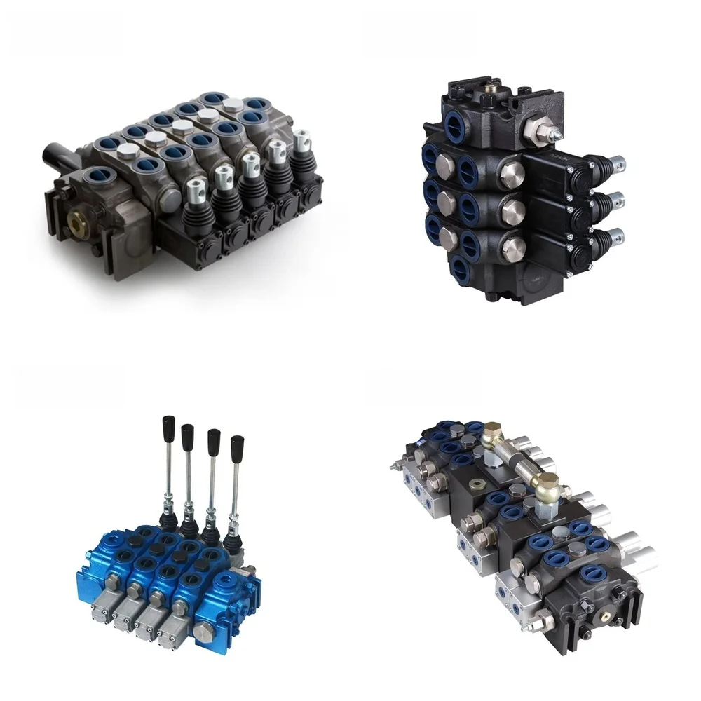 

Hydraulic Directional Sectional Control Valve with Manual Operation Levers for Hydraulic Systems for Excavators for Loaders