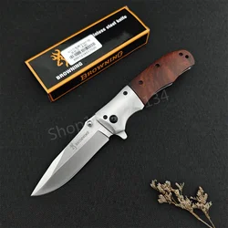 Outdoor Portable Folding Knife for Men High Hardness Survival Military Tactical Pocket Knives for Camping and Fishing