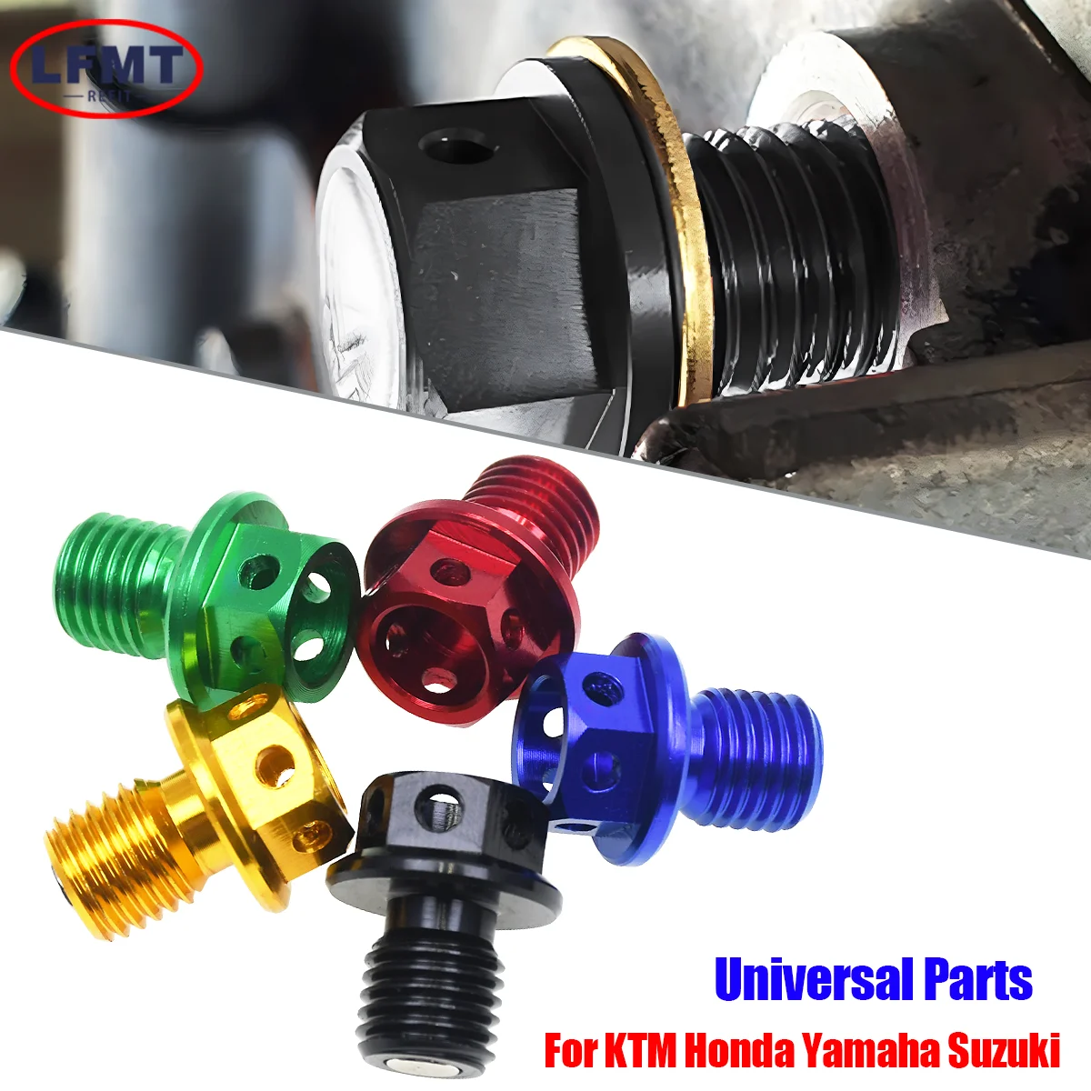Für KTM SXF EXC EXCF EXCR XC XCW XCF Motorrad M12xP1,5 Magnetische Ölablassschraube Bolzen Schraube Für Honda Yamaha Kawasaki Husqvarna