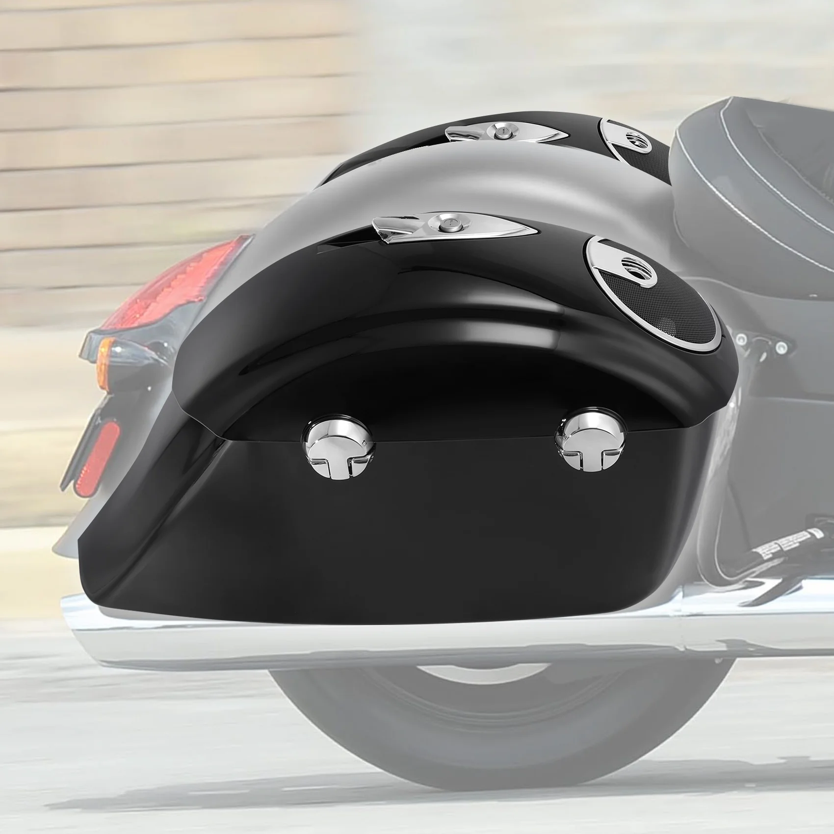 

Hard Saddlebag Audio Lid Electronic Latch Fit For Indian Chieftain Dark Horse 16-18 Roadmaster 15-25 Springfield 16-25