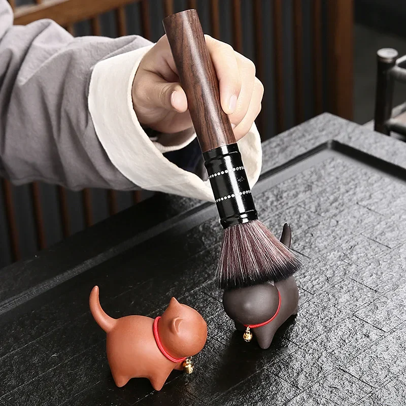 1/2pcsPurple Clay Cute Cat with Bell Tea Pet Ceramic Kung Fu Tea Set Home Decoration Accessories Tea Art Decorations Cat Tea Set