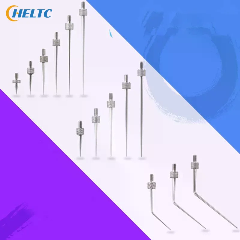 M2.5 Thread Needle Diameter HSS Dial Test Indicator Contact Point Pointed Needle Dial Indicator Tool Parts 45degree - view 3