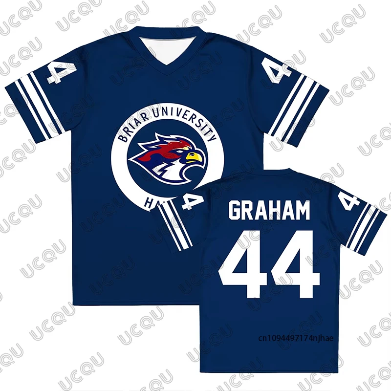2026 Off Campus Briar University Jersey Graham 44 22 DI LAURENTIS 66 Tucker 46 Surfing Men T-shirt Summer Sports Kids/Adult Tops view 5
