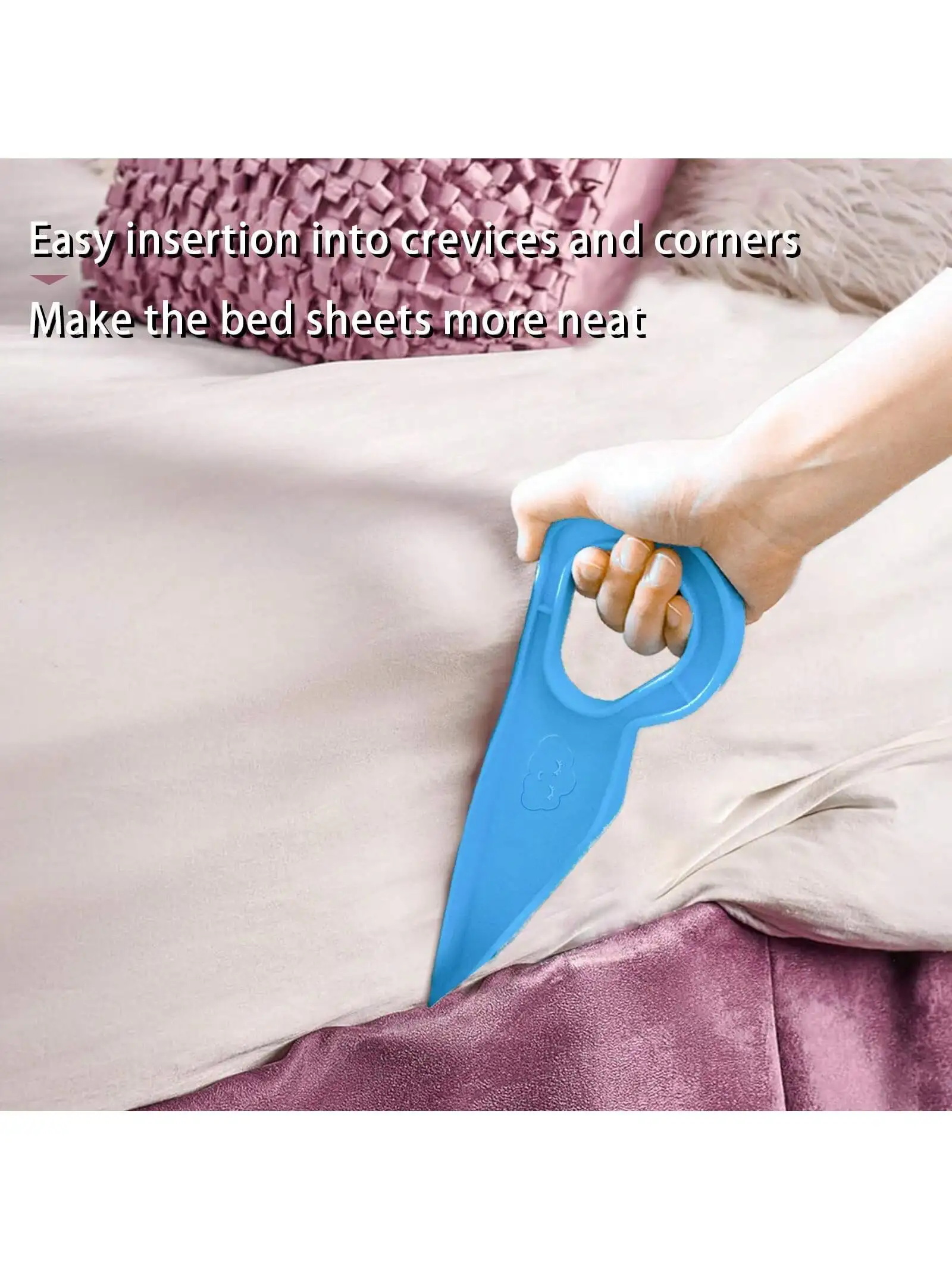 1/2pcs Mattress Lifter Wedge and Bed Maker Tool for Changing Sheets - Removes Sheets, Bed Skirts and More. ﻿