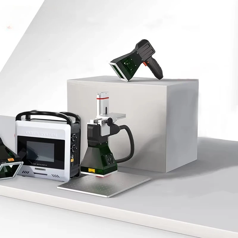20w 30w 50w Scanning Laser Engraving Machine Fiber Laser Printer That Can Be Used For Date, Barcode And Name