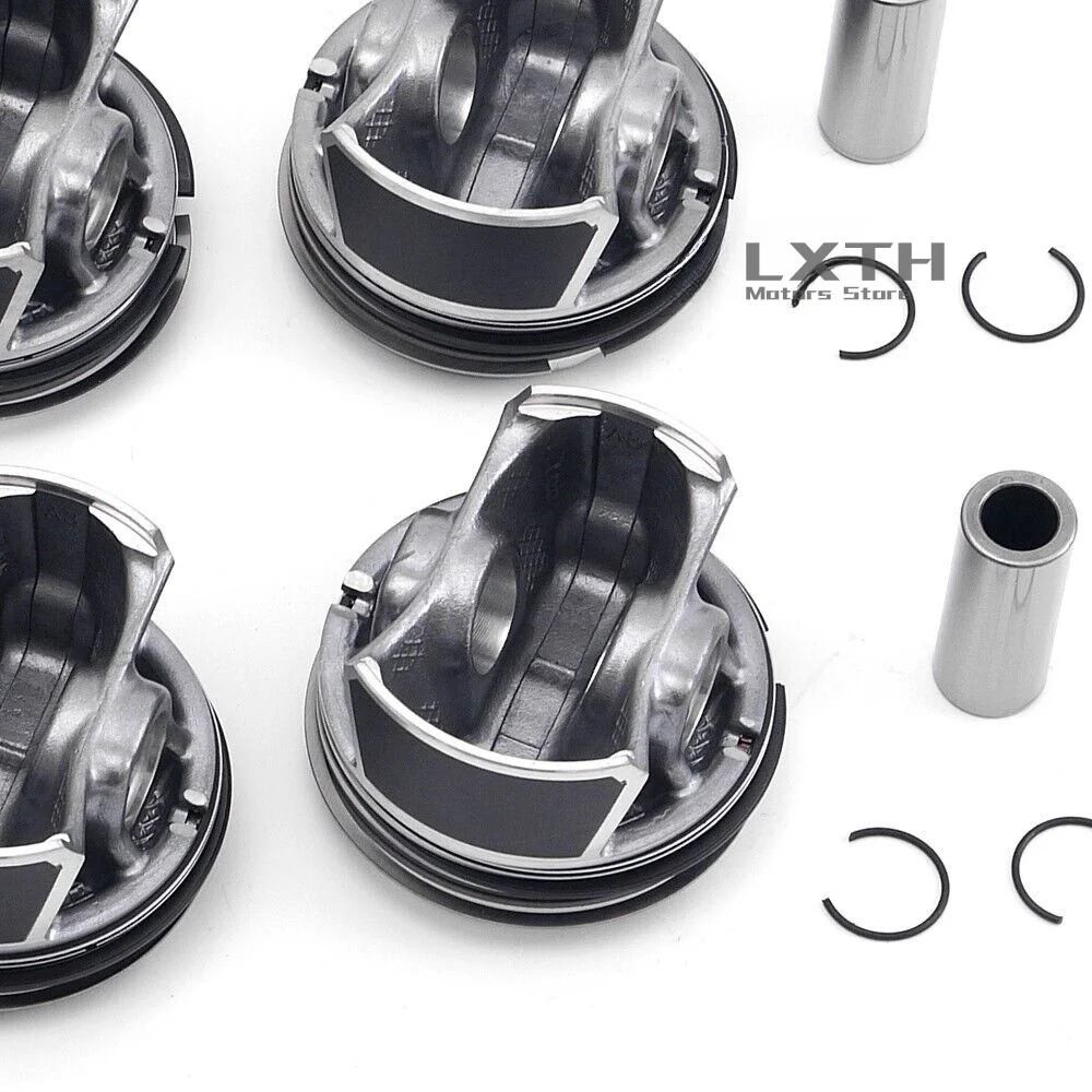 Pistons & Rings Set OS 0.5 A11257601181 A11257601077 A11257584117 For BMW Mini 118i Cooper S F20 F30 R56 N13 N18 1.6T