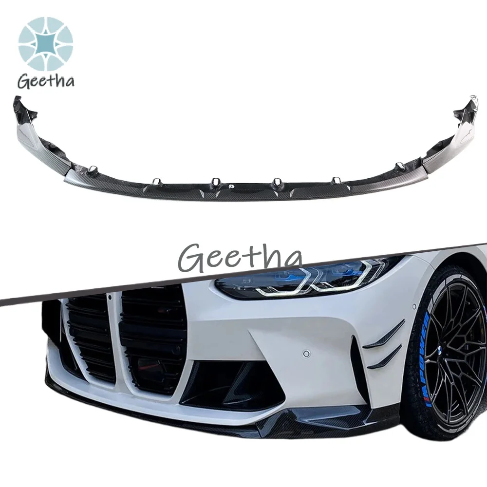 

MP 3-Piece Carbon Fiber Front Lip Body Kit Car Styling High Performance Driving Dynamics for BMW G80 M3/G82 M4/G83 M4 2021+
