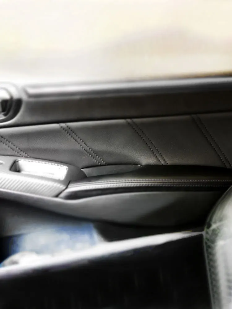 

Для Honda Civic 8-го поколения 2006 2007 2008 2009 2010 2011 Седан 4 шт. Автомобильный Стайлинг дверной ручки Панель из микрофибры Кожаная отделка