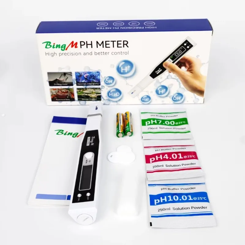 

TULX Portable Waterproof pH MeterFast Calibration for AquariumSwimmingPool HouseholdWater Industrial Type Customized OEMSupport