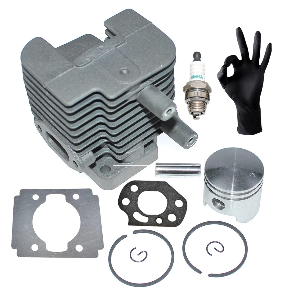 Imagem -05 - Kit de Pistão do Cilindro para Shindaiwa C230 T230 T230x T230xr-emc Es726 C230pt C230c C230ar 80280 80192 80770 A130001391 A130001160