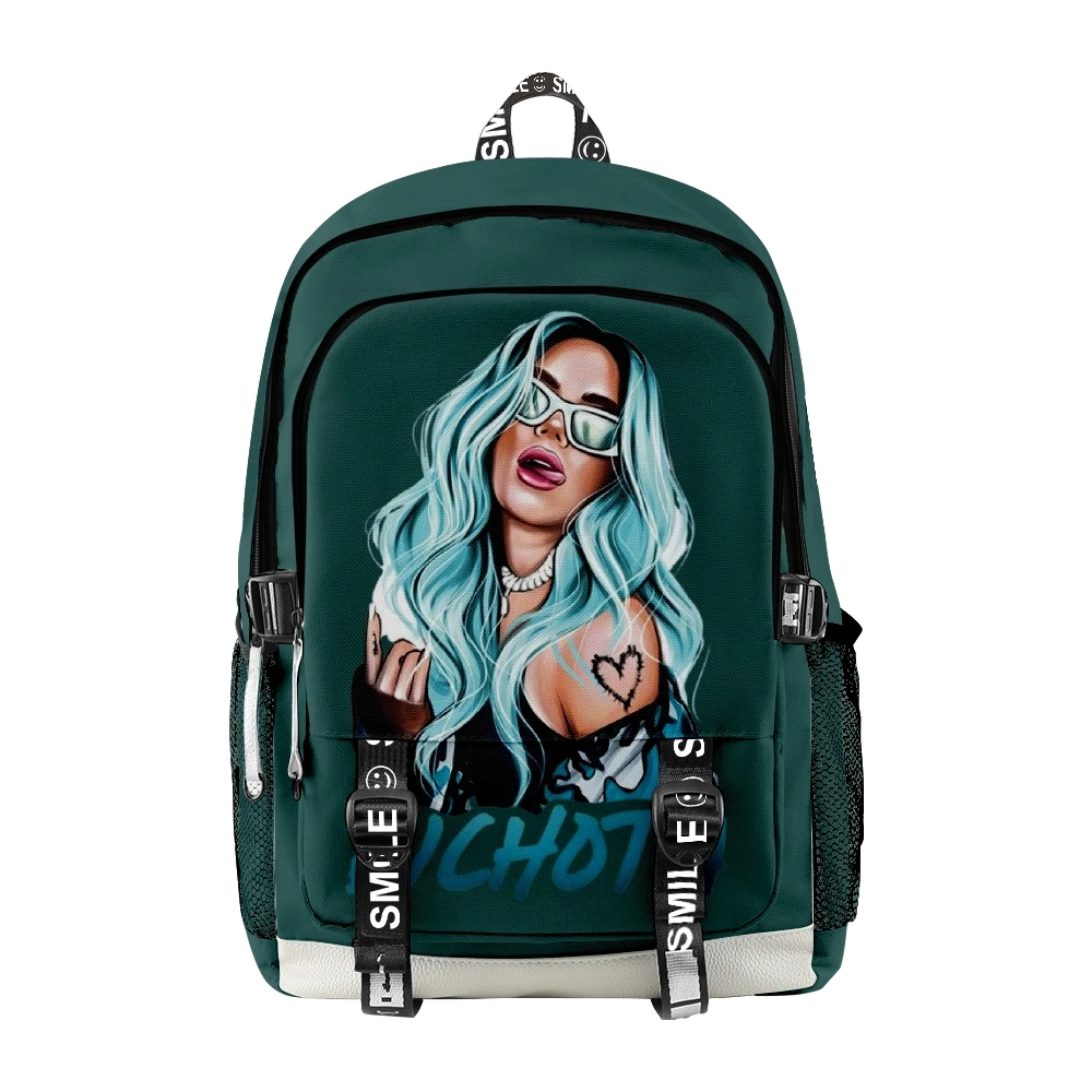 Karol G zaino 2022 borsa da scuola stile Casual donna uomo ragazze ragazzi borsa Unisex