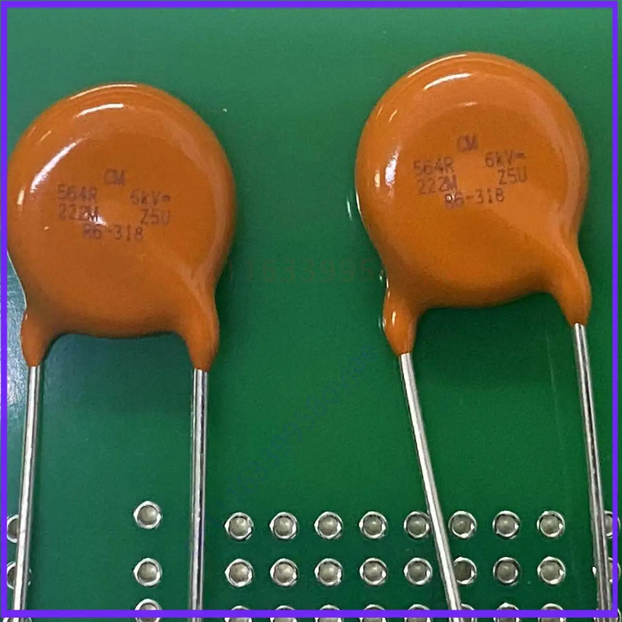 3PCS For VISHAY CM 564R 222M Z5U 6KV 2.2nF 2200pF Radial High Voltage Ceramic Disc Capacitor
