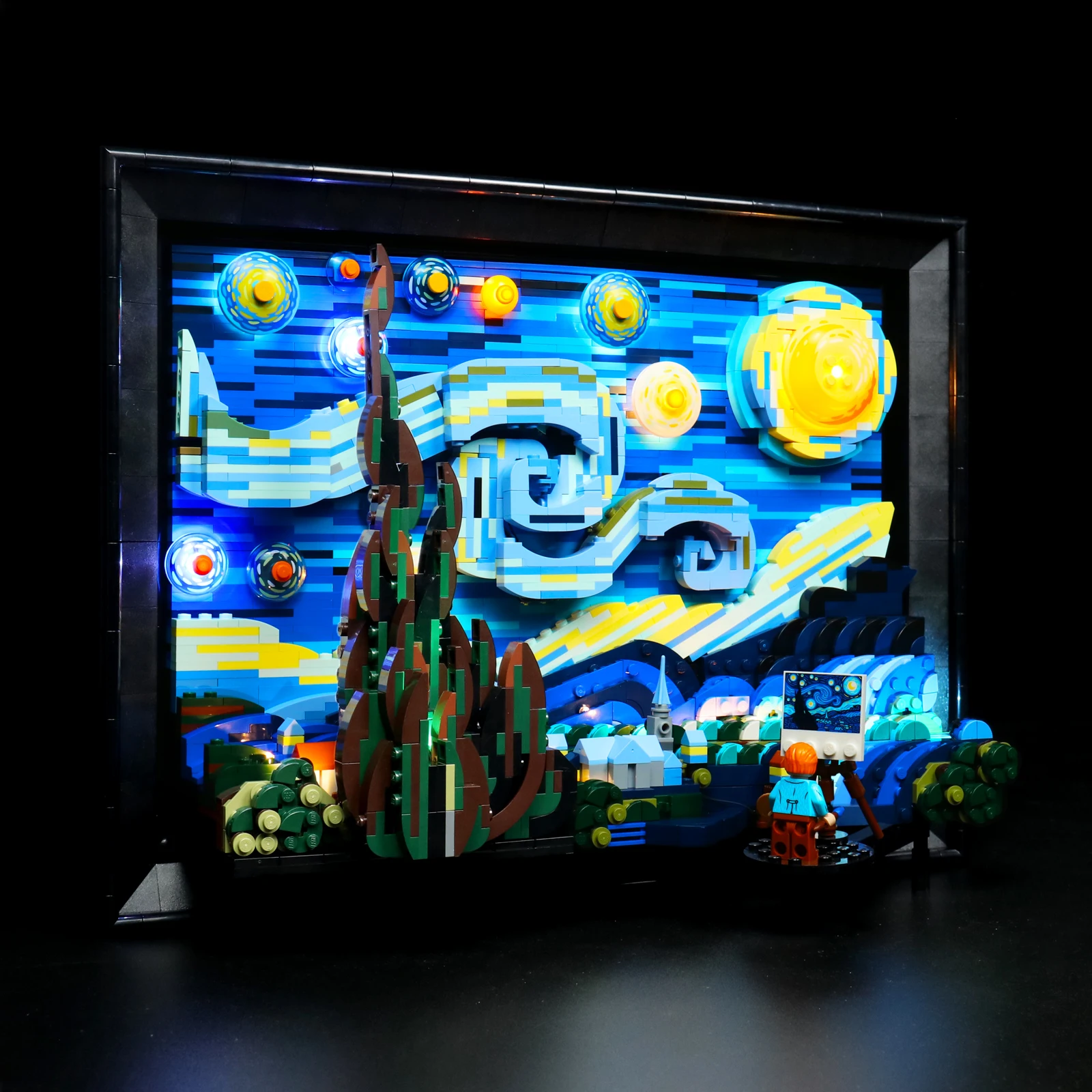 Lazishi LED Light For 21333 The Starry Night Lighting DIY Toys (Not Include the Model)