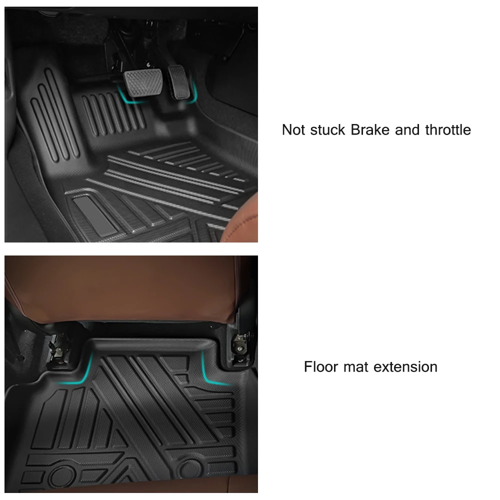 Vloermatten TPE Voor Chevrolet Malibu XL 2016-2023 Rubber Auto mat Waterdichte Auto Accessoire