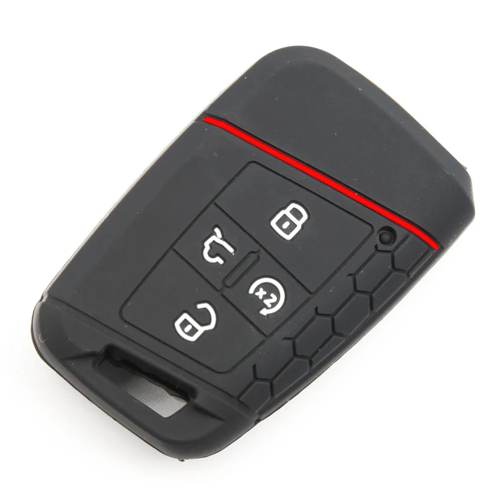 Smart Key Shell For VW Atlas Jetta Passat Arteon Tiguan Non Slip Precise Fit Full Coverage Lightweight Drop Resistant Shockproof