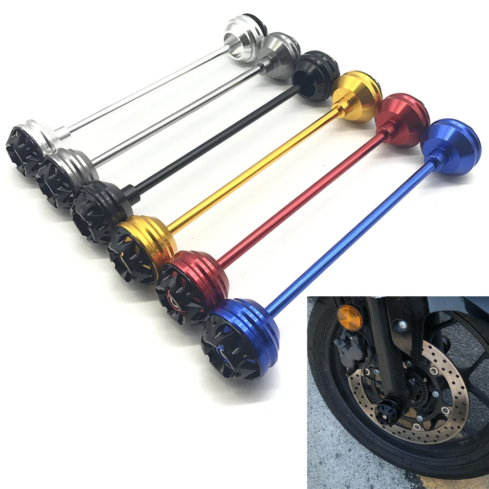 Motorcycle For BMW F800R S1000XR RnineT R1200R R1200RS LC Wheel Fork Slider Protector Front Axle Crash Protector