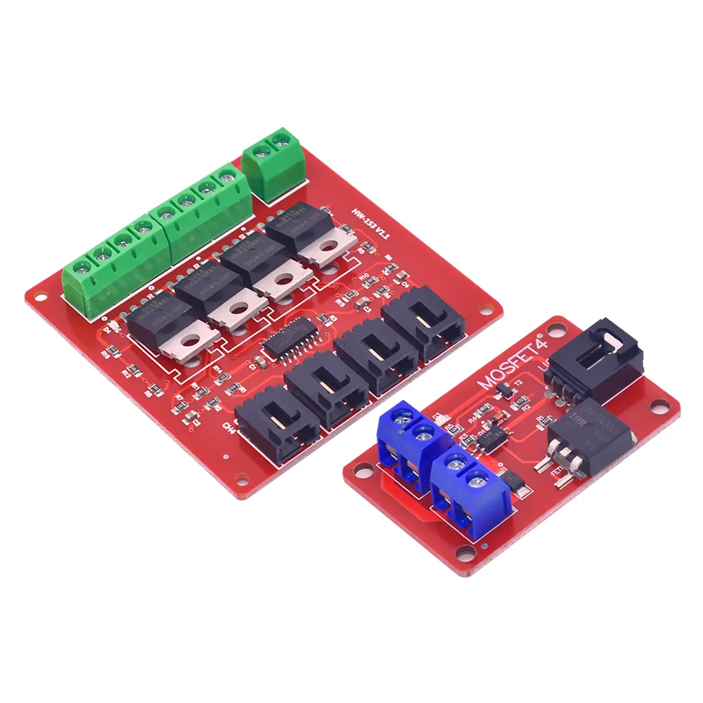WAVGAT 1 / 4 Channel one Four Route MOSFET Button IRF540 V4.0+ MOSFET Switch Module for Arduino Isolated power module