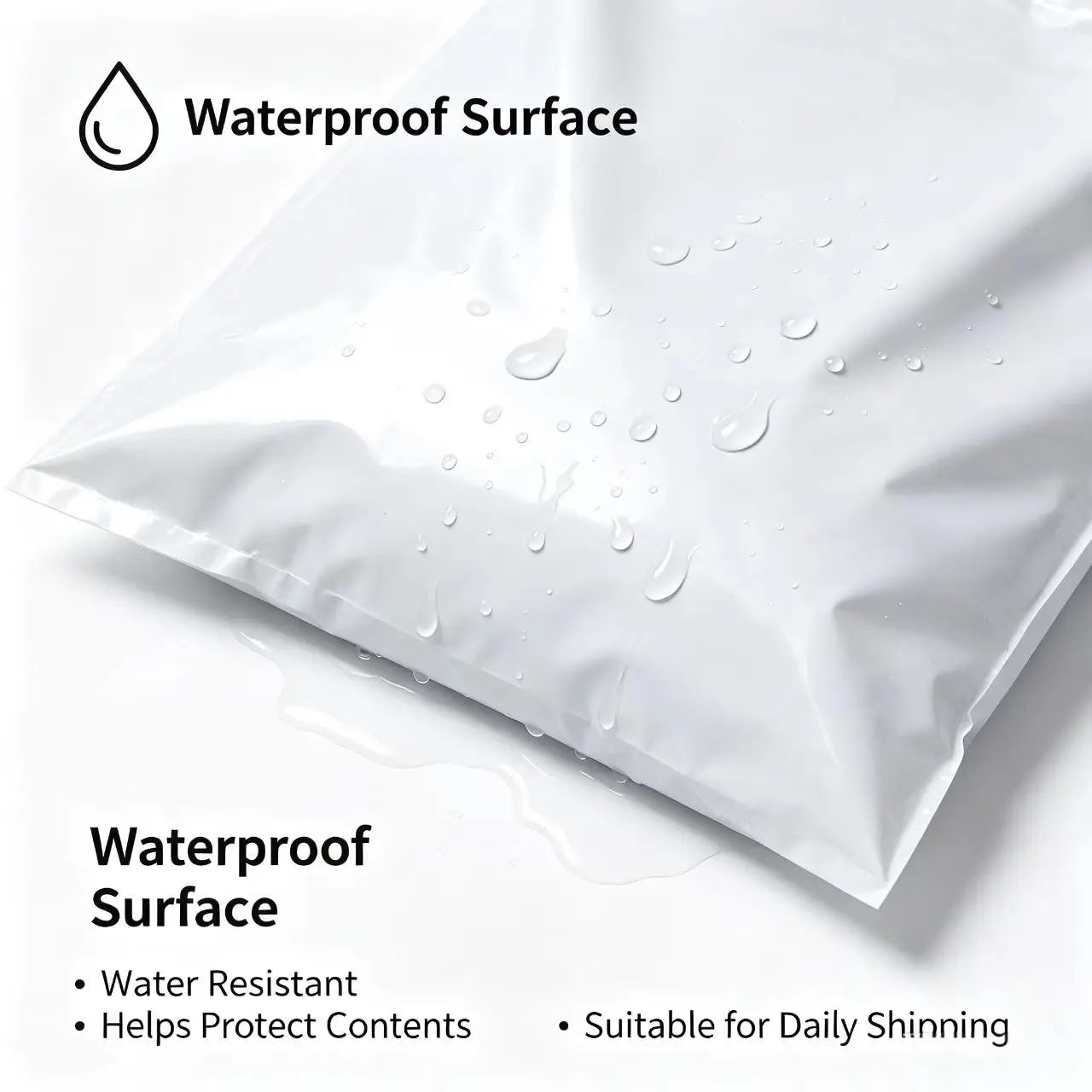 20/50/100Pcs Envelope Bag Plastic Express Envelope Storage Bag Gray White Mailing Bag Self Adhesive Sealed Express Bag
