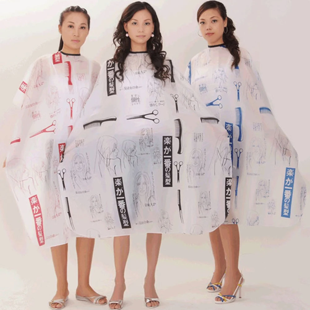 

Hair Salon Apron Haircut Cape Work Clothes Barber Cloth Hairdressing Gown Coloring Styling Protective Lightweight Durable