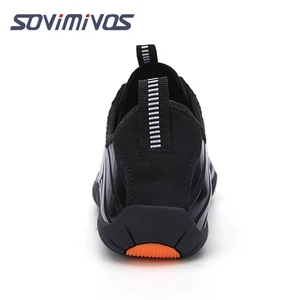 رجالي أحذية حافي القدمين الحد الأدنى تريل أحذية الجري صفر قطرة واسعة اصبع القدم مربع خمسة أصابع حماية النساء أحذية رياضية السباحة النعال أفضل 8 أحذية رياضية Vibram Five Fingers مبيعا - No7