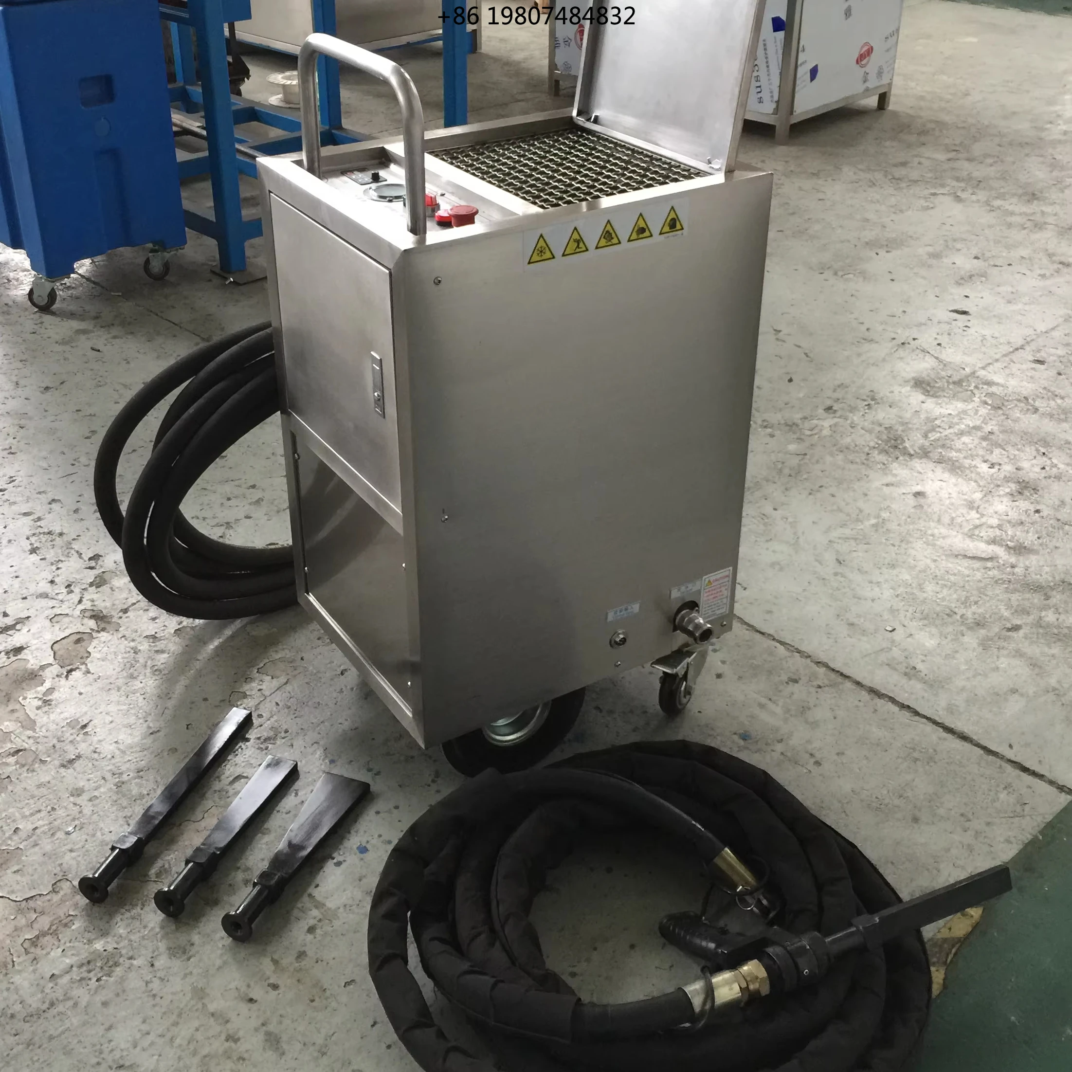 Dry Ice Blast Machine Paint Removal Portable