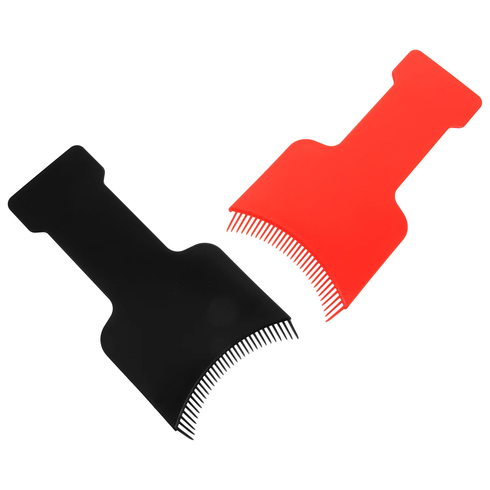 قطعتان من لوحة تلوين الشعر، أداة صبغ بمقبض مريح لوضع رقائق معدنية دقيقة، مثالية لمجموعة خدمات الصالونات ذاتية الصنع