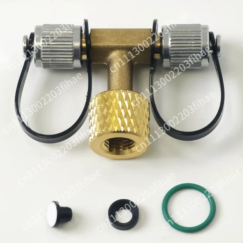 Jingchuang vacuum gauge accessories, sealing ring tee joint rubber pad oil-proof film