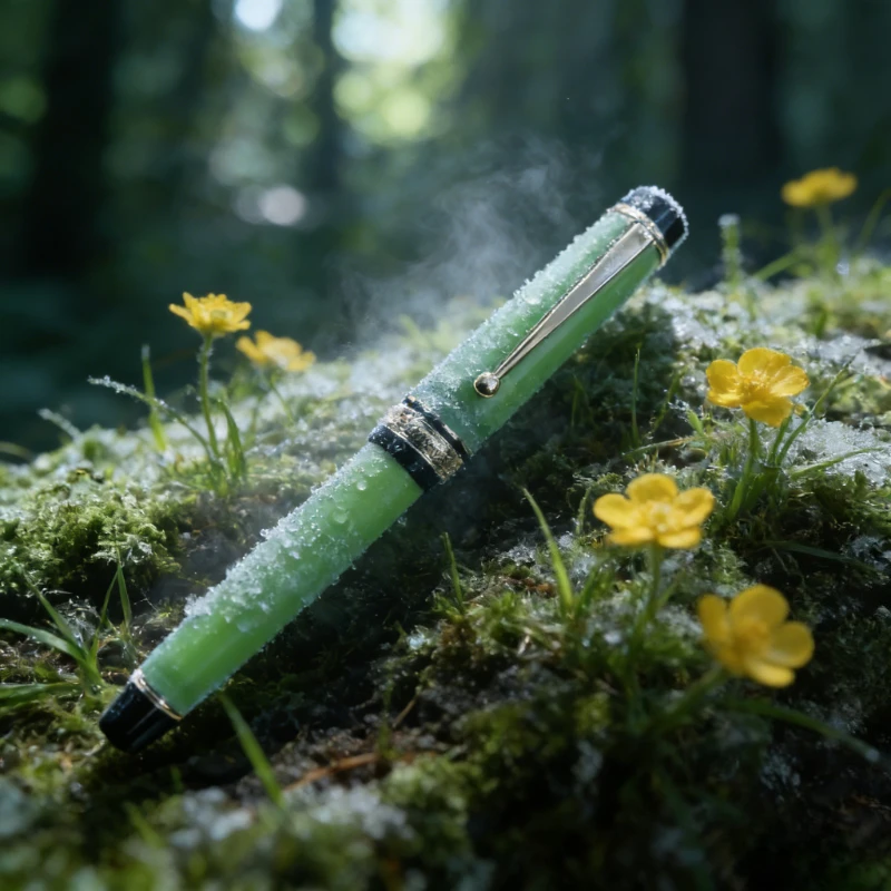 

Cheap Sale HUXIAOSHAN New Resin Fountain Pen Long Knife Stacked 3.0mm Pen Nib Ink Pens Meeting Popular Writing Stationery Gifts