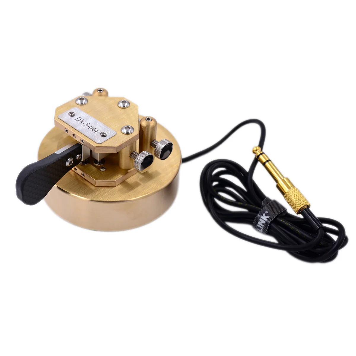 Copper Torsion Bar Iambic Single/Double Lever Paddle Semi-automatic Morse Code Electroplating Big Base BRASS Telegraph Keys