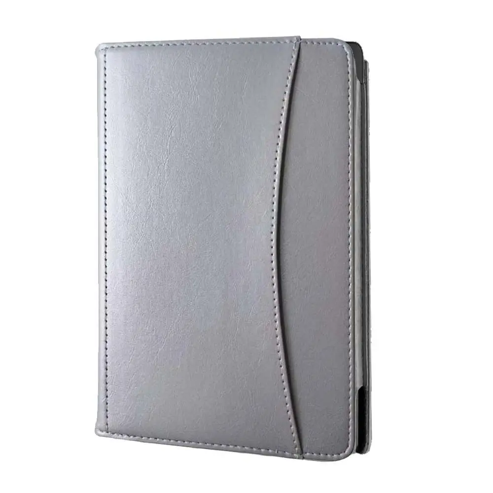 Auto Sleep/Wake E-Reader Case Magnetic Shockproof Protective Shell Leather Microfiber Lining for Kobo Aura One 7.8 inch