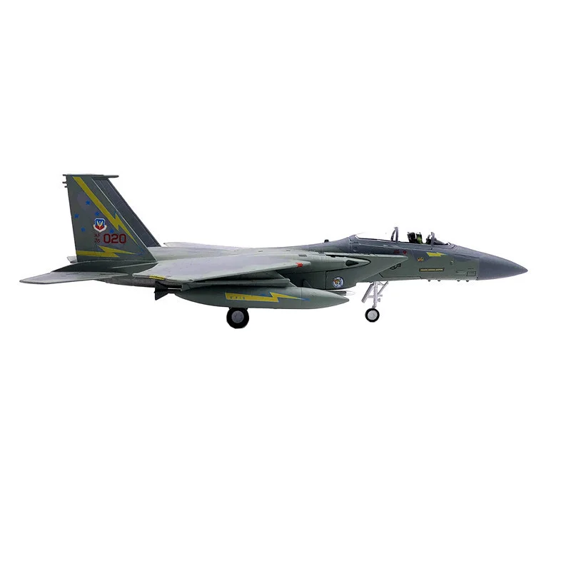 1/100 Scale US F15 F-15 Eagle Fighter Aircraft Airplane Diecast Metal Military Plane Toy Model Collection Gift