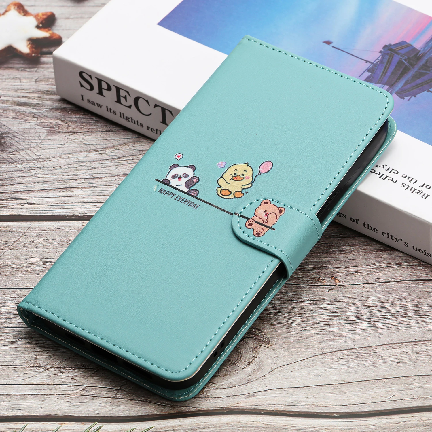 Mode Flip Buch Leder Brieftasche Fall Für Samsung Galaxy A56 A36 A16 S24 FE S25 Ultra Plus A15 A25 A35 A55 Karte tier Katze Abdeckung – Detail 23