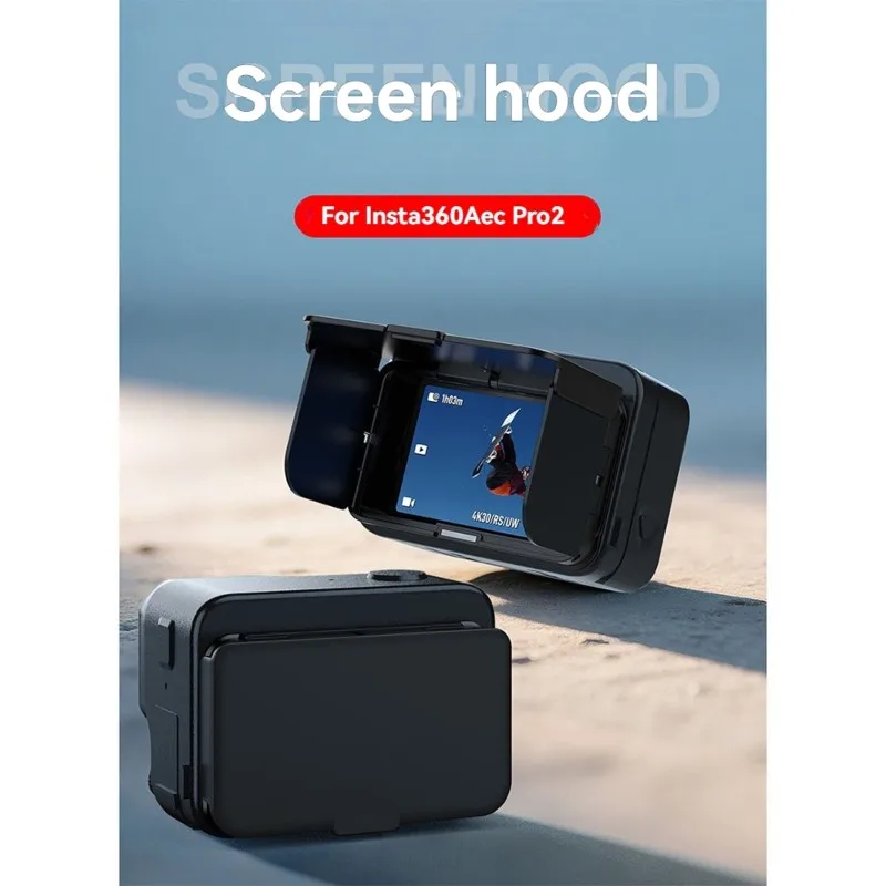 【VALENTINE's DAY】For Ace Pro 2 Retro Viewfinder Hood Magnetic Mount Protective Lens Shade Anti-Glare Sun Hood Bracket H