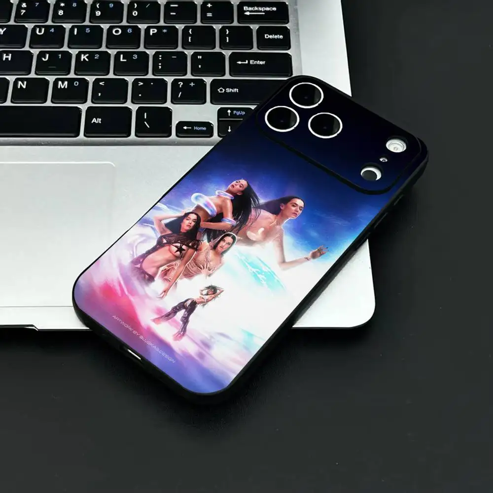 Hot Singer K-Katy Perry Funda para teléfono Funda para teléfono de TPU esmerilada negra de moda para iPhone 12-17. Diseño pintado con spray UV, Dai anticaída