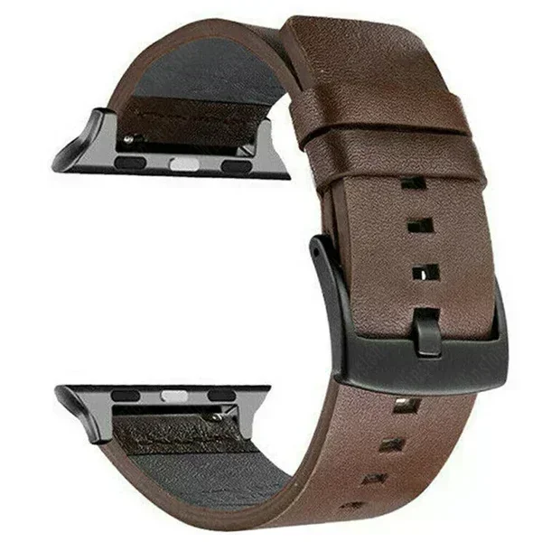 Leather Band Strap for Apple Watch Ultra 2 Band 49mm 9 8 7 45mm 41mm High Quality for IWatch Series 6 SE 5 4 44mm 40mm Correa