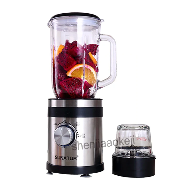 Household Stainless Steel Vacuum Juicer Multi-function Fruit vegetable small food processor juice machine 220v 350W