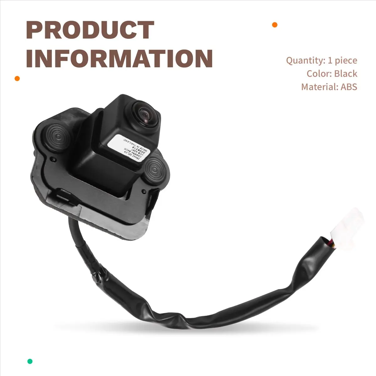#81K Car Rear View Camera for Nissan Pulsar,Parking Reversing Camera,(ABS)
