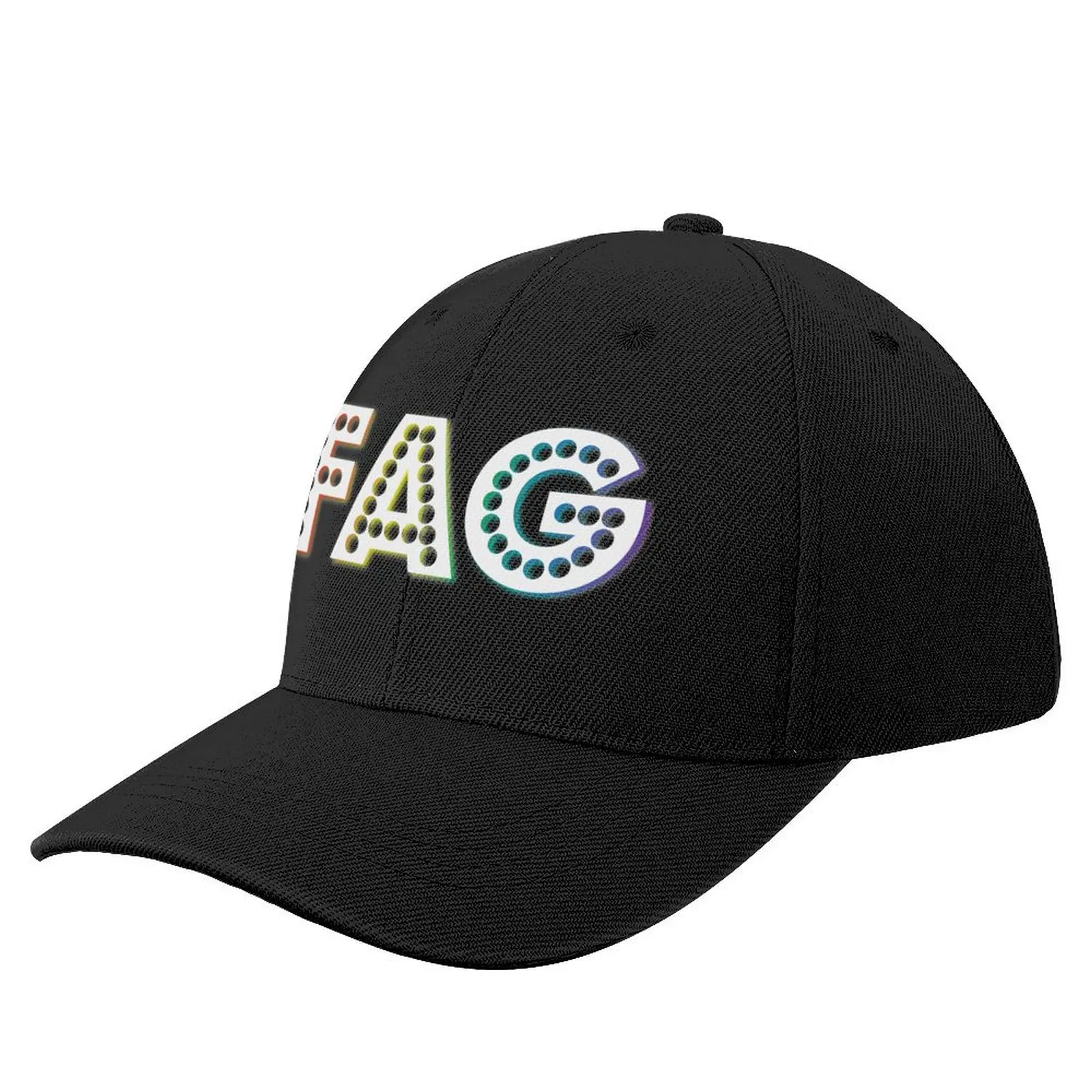 

FAG [rainbow slang] Baseball Cap Wild Ball Hat funny hat For Women 2025 Men's