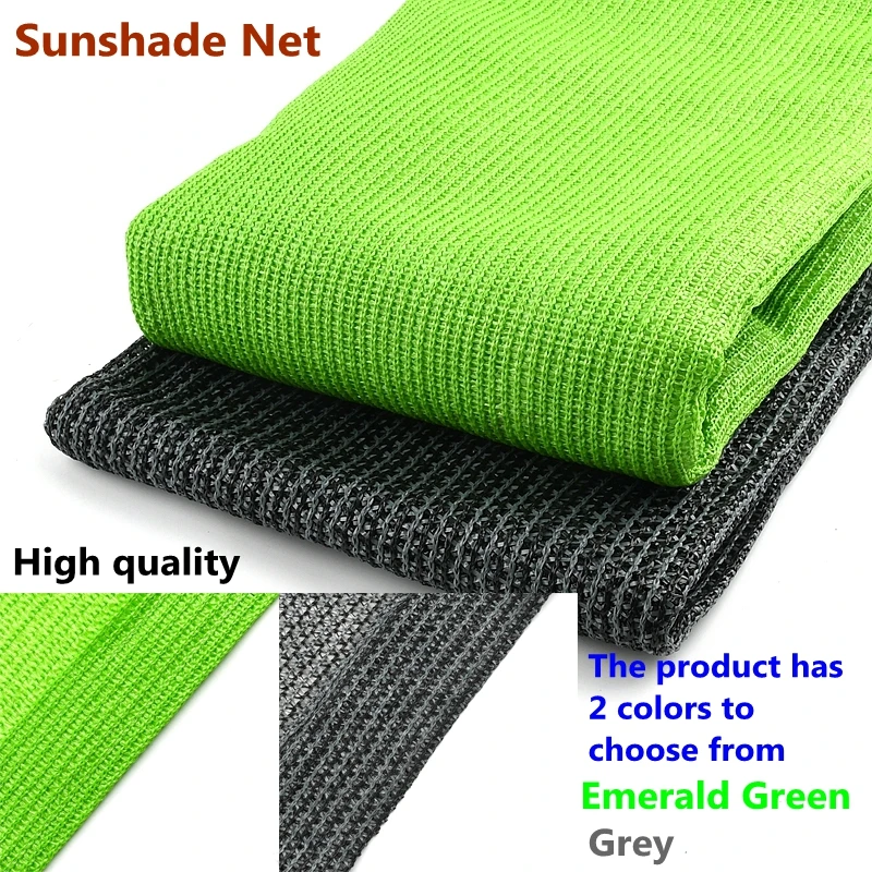 HDPE Anti-UV Emerald Green Sunshade Net Balcony Succulent Plant Ventilation Sun Shading Net Courtyard Shade Cooling Hi-Quality