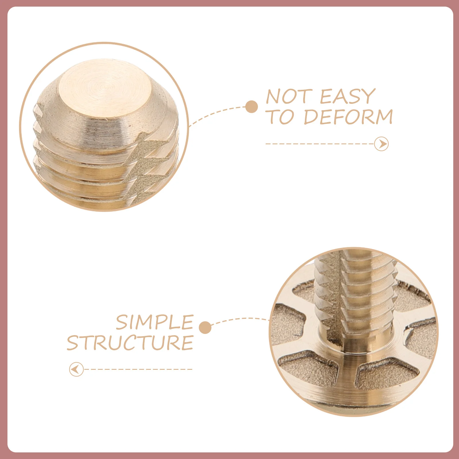 1pc ビリヤードキューエクステンションネジ真鍮コネクタプールロッドハンドルパーツロングケーンジョイントハードウェアアクセサリースヌーカーゲームプレイ