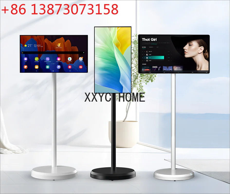 

21.5 Inch Android Touchscreen Tv Met Staande Verticale Live Streaming Machine Oogzorg Ips Display Slimme Tablet Groot Formaat