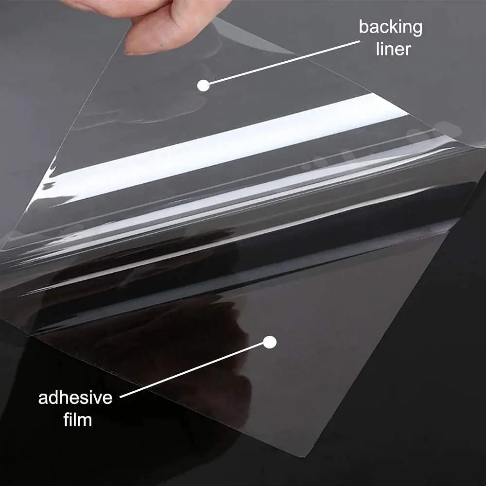 YaJing Clear Window Security Film Adhesive Anti Shatter Heat Control Safety Window Glass Protection Sticker for Home and Office