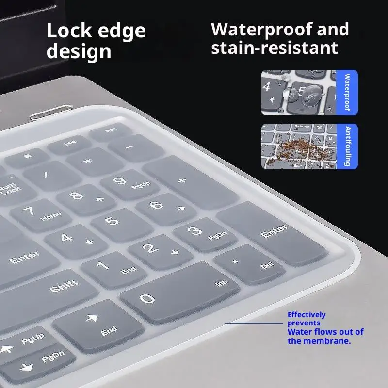 〔CCA13〕Universal Laptop Keyboard Cover Protector 12 17 Inch Waterproof Dustproof Silicone Notebook Computer Protective Film