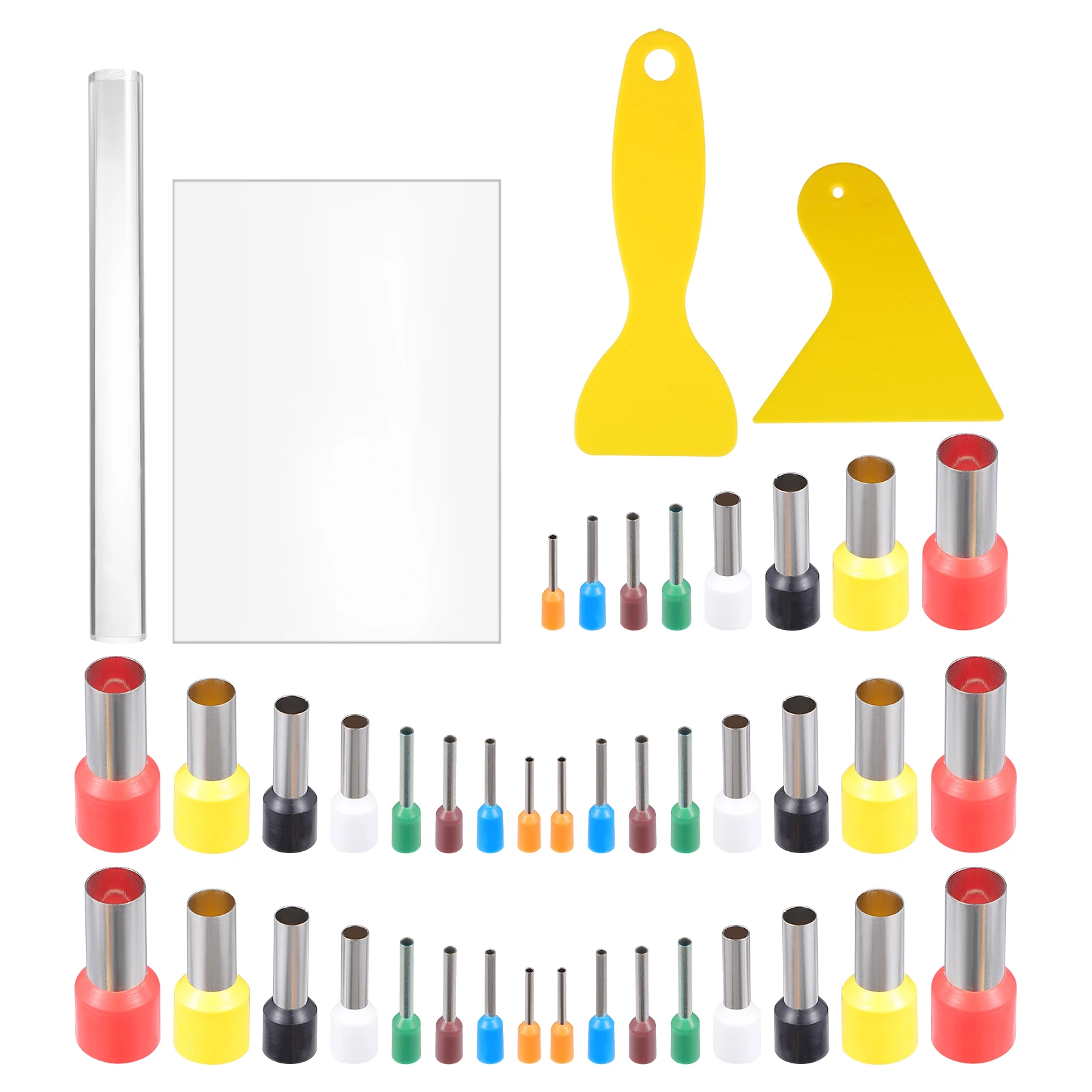 

Polymer Clay Tool Set Circle Ring Cutter Acrylic Rolling Pin Baking Board Scraper For Clay Modeling Sculpting Craft